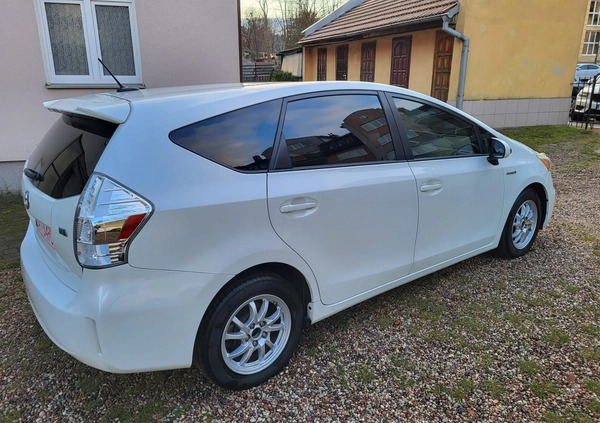 Toyota Prius cena 42999 przebieg: 132000, rok produkcji 2012 z Żabno małe 106